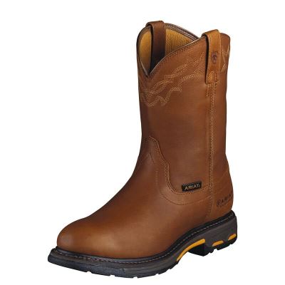 Ariat Work: WorkHog Waterproof Zapatos de Seguridad Hombre - Marrones (MQNIW8125)